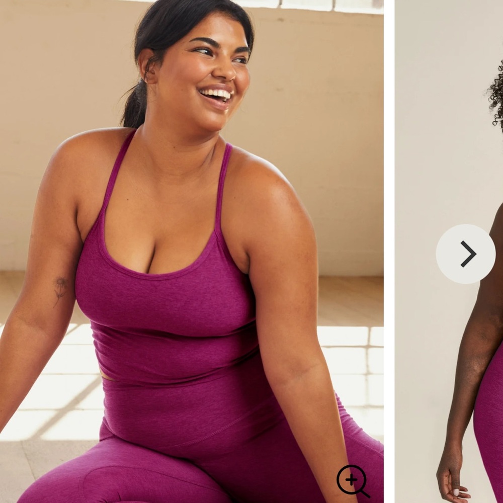 Beyond Yoga- Spacedye Slim Racerback Cropped Tank
